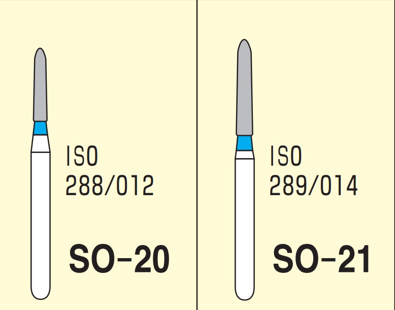 Diamond Bur FG #SO-21 - Mani